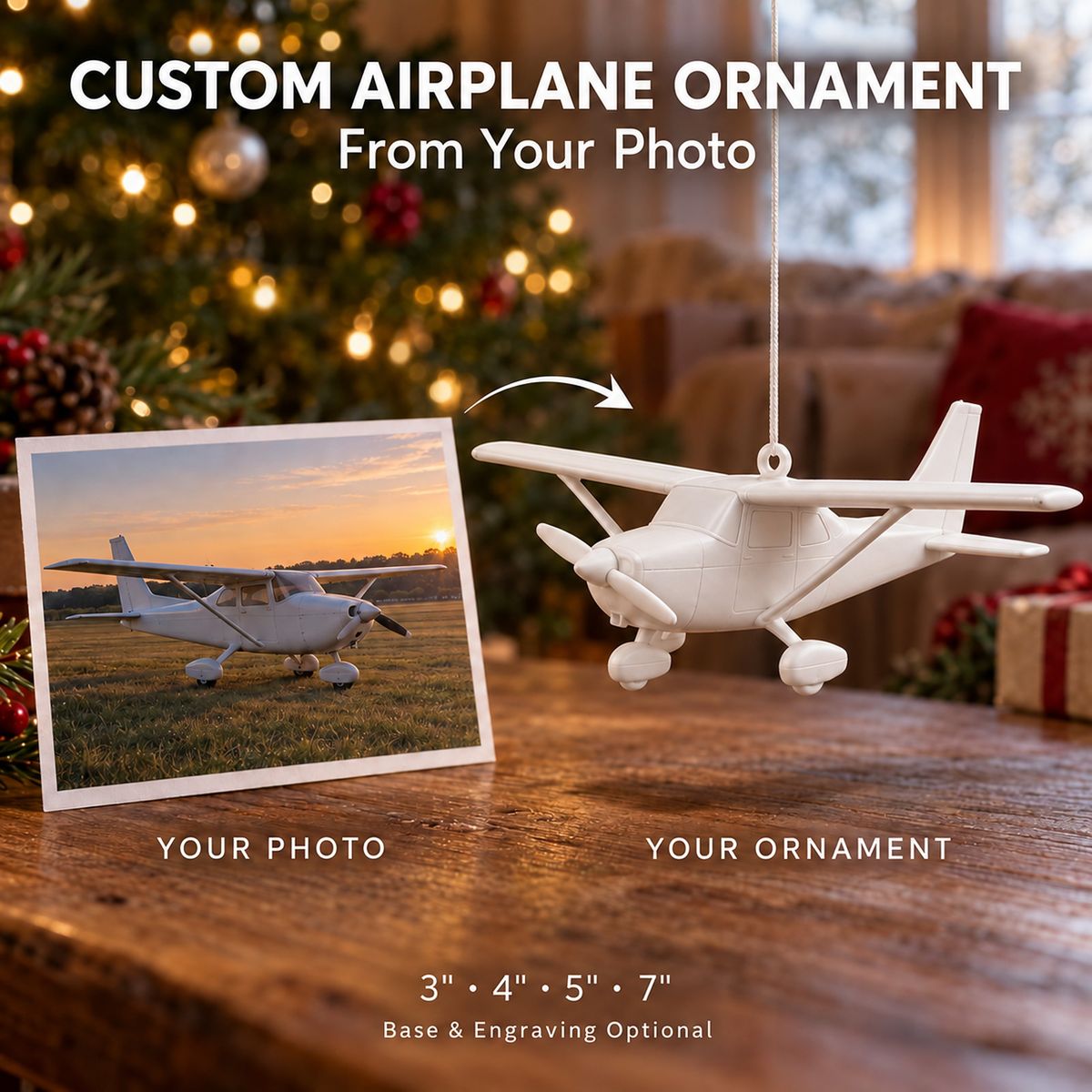 Aircraft Sculpture: from photo to finished piece