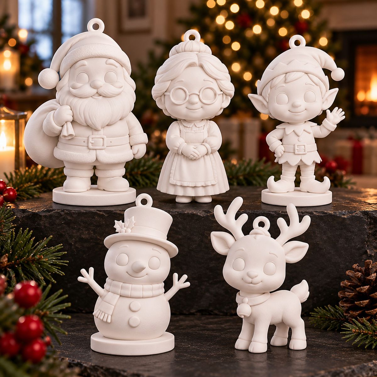 Christmas Character Ornament