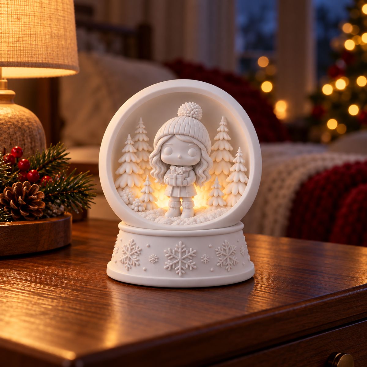 Custom Snow Globe