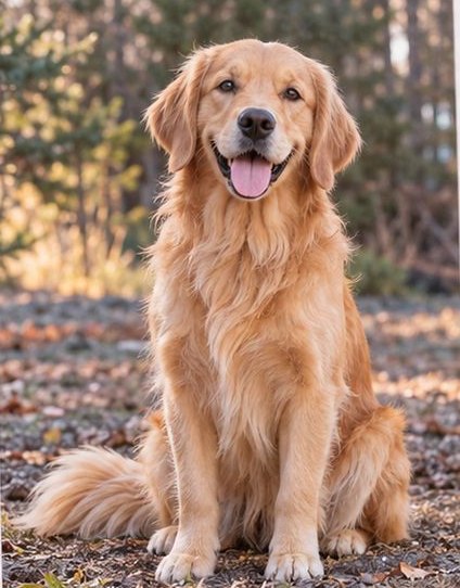 Customer photo: Golden retriever